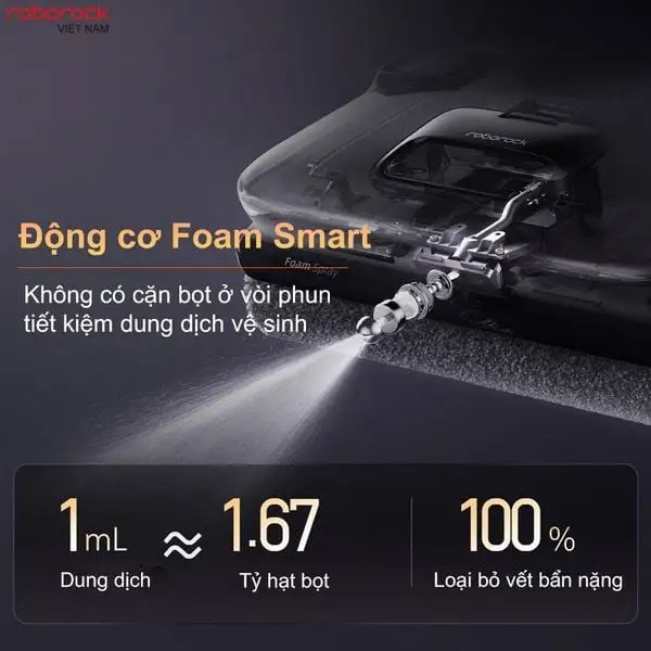 Cây lau nhà Roborock F25 Ace Pro